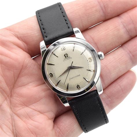 1962 Omega Classic Manual Wind Dress Watch in Solid 9ct Gold Case - Fu | Antique Watch Co