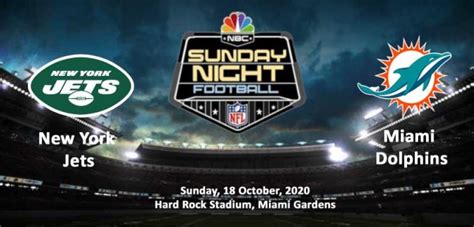 New York Jets vs Miami Dolphins Live Stream | Week 6 | Sun, Oct. 18, 2020