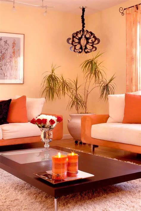 10+ Orange Living Room Ideas