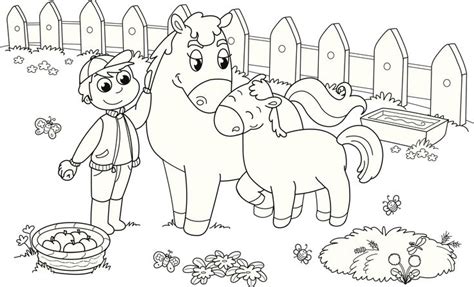 Resultado de imagen para animales terrestres para colorear | Coloriage ferme, Coloriage animaux ...