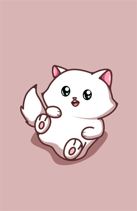 cute and funny baby cat cartoon illustration 2151488 Vector Art at Vecteezy