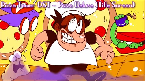 Pizza Tower OST - Pizza Deluxe (Title Screen) Extended - YouTube