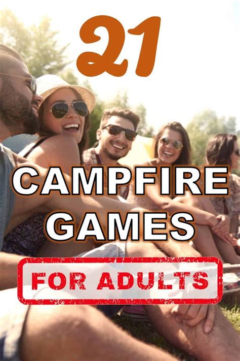 21 Campfire Games for Adults That are a Total Blast - OutMore | Campfire games, Camping games ...