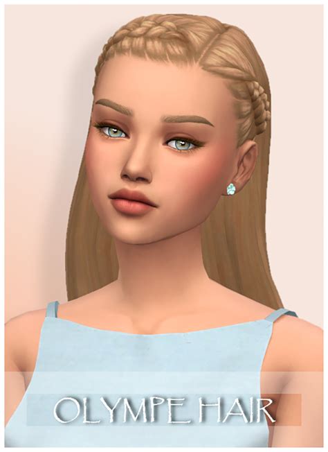 Sims 4 Maxis Match Braided Hair CC (All Free) – FandomSpot