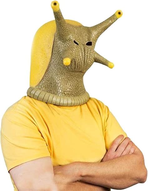 Banana Slug Adult Costume Mask : Amazon.ca: Clothing, Shoes & Accessories