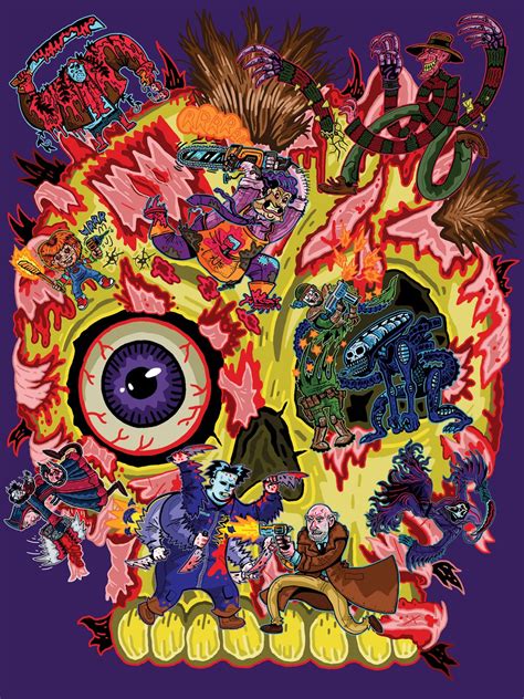 Pretty Weird Art: Pretty Weird Art Universal Monsters Poster