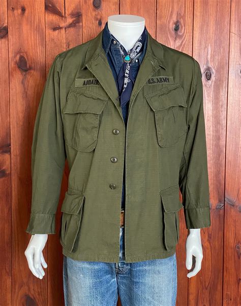 Authentic Vintage Military Vietnam Era jacket - seensociety.com