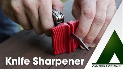Camping Essentials: Knife Sharpener - YouTube