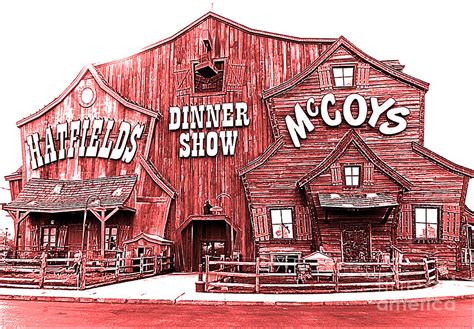 Hatfields and McCoys in the Red Photograph by Marian Bell | Fine Art America