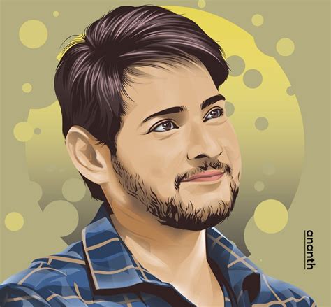 Mahesh Babu Art | Art, Cool art, Male sketch