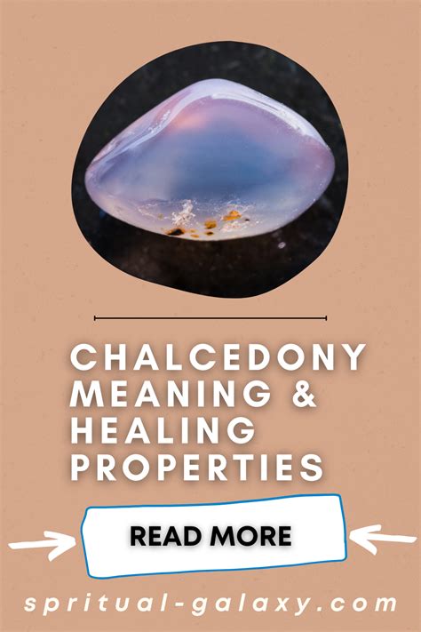 Chalcedony Meaning: Healing Properties, Benefits & Uses | Healing properties, Healing, Crystal ...