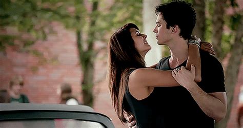 This public display of affection. | The Vampire Diaries Damon and Elena ...