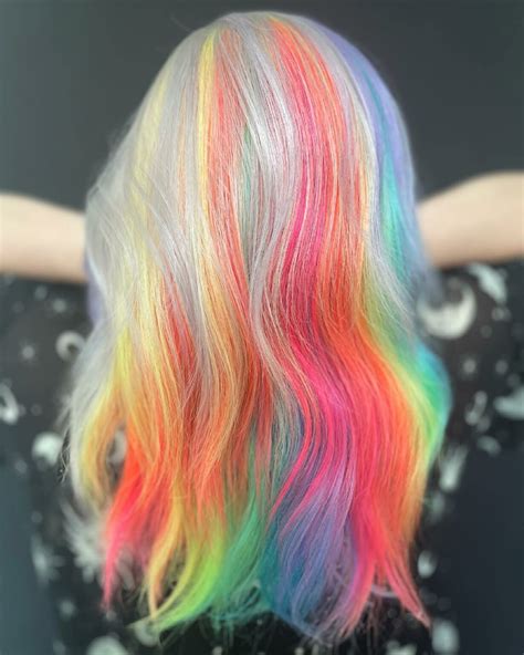 35+ Neon Rainbow Hair Ideas: Vibrant Vibes For Your Hair