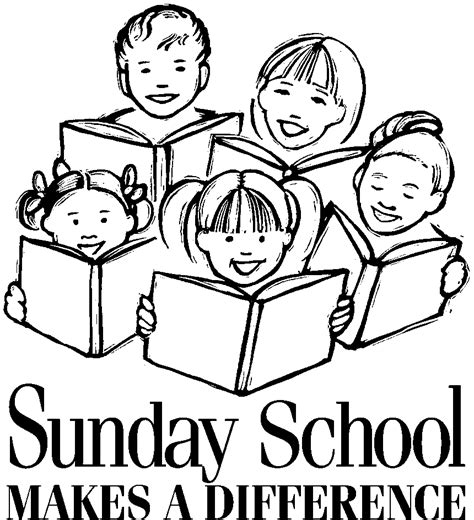 sunday school bible lessen clipart black and white 20 free Cliparts | Download images on ...