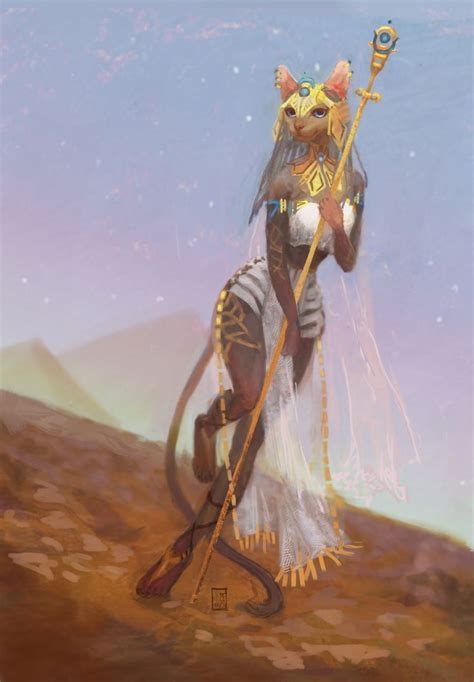 Bastet by XxanaA on DeviantArt | Egipt