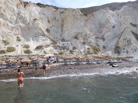 White Beach - Santorini