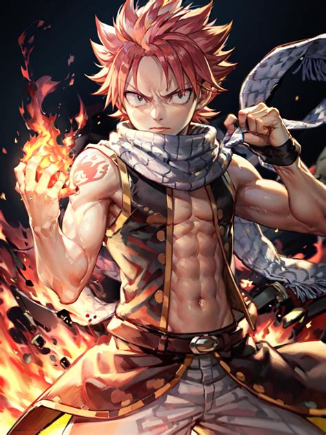 Natsu Dragneel (Fairy Tail) - v1.0 | Stable Diffusion LoRA | Civitai