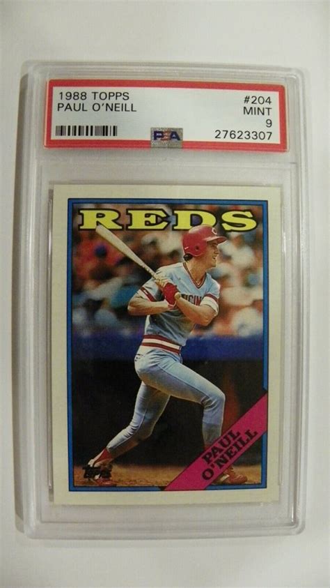 Auction Prices Realized Baseball Cards 1988 Topps Paul O'Neill