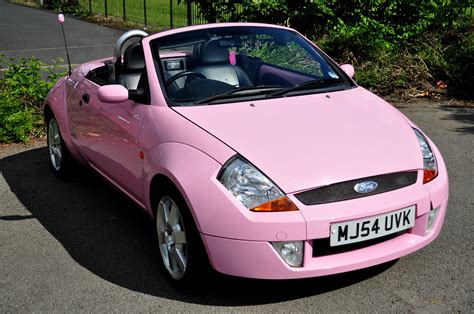 My Daugher Michelle's PINK Ford Ka convertible | John Carver | Flickr