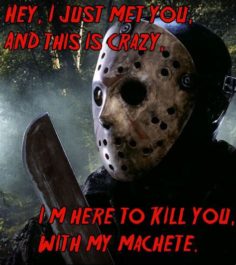 Jason Voorhees Funny Quotes. QuotesGram