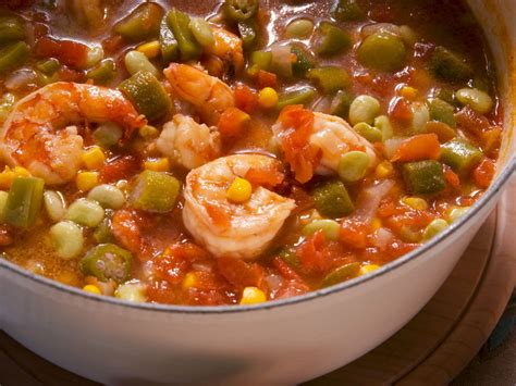 Flavorful Okra Soup with Succulent Shrimp