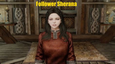 Follower Sherana - Conjurer - and - Serana Replacer - フォロワー - Skyrim ...