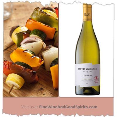 French wine pairings: serve grilled vegetables with @Barton & Guestier Vouvray Chenin Blanc. #Fo ...