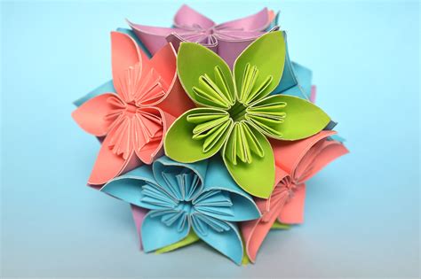 Origami Flower Kusudama