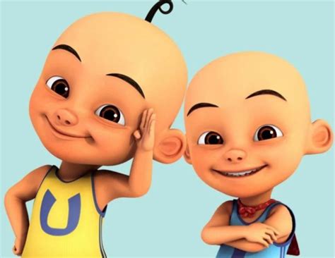 " Hii , my name is Upin and this is my younger brother , Ipin " 😙 | Cartoon, Mario characters ...