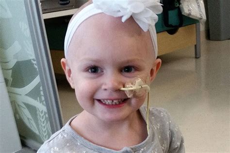 Marysville toddler fighting back: ‘Cancer messed with wrong kid ...