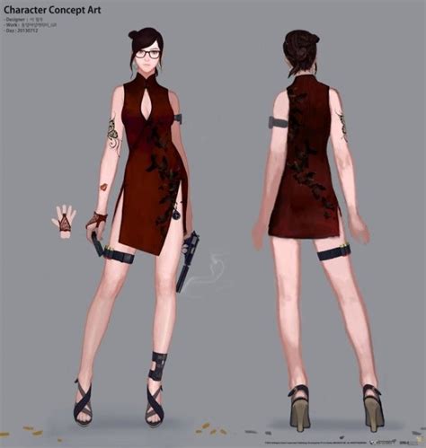 CrossFire Concept Art by Lee Chang Woo | Concept Art World | Concept art, Female character ...