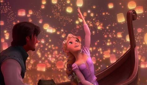 Disney Tangled Lanterns Wallpaper