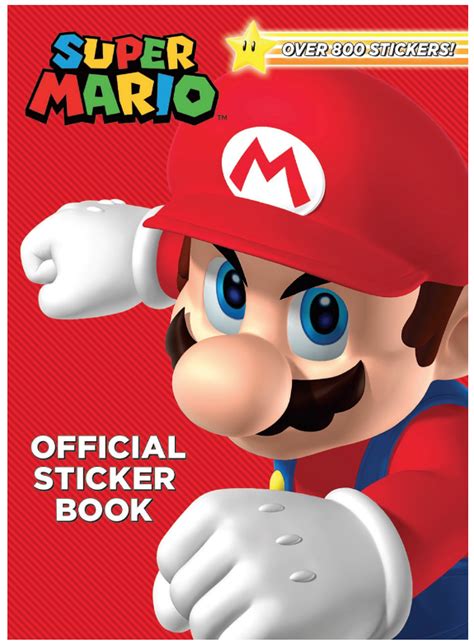 Nintendo Super Mario Official Sticker Book - Under $5 (Lowest ever)