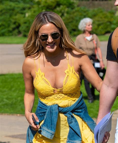 Caroline Flack Summer Style - London 07/04/2019 • CelebMafia