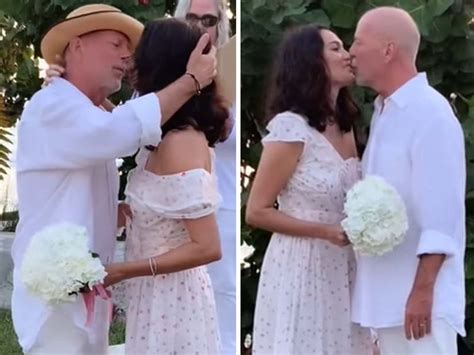 Emma Heming Shares Bruce Willis Vow Renewal Video Shot by His Ex Demi Moore