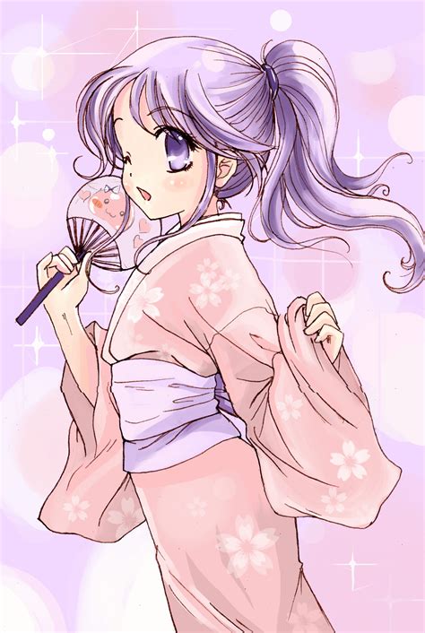 Kimono Anime Girl - msyugioh123 Photo (33224982) - Fanpop
