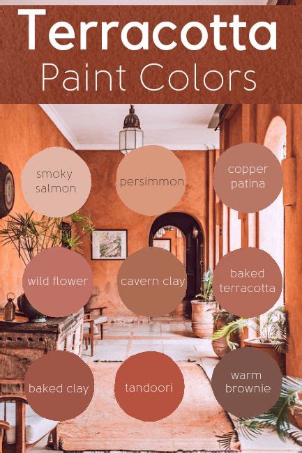 Paint colors for home, Terra cotta paint color, Paint colors