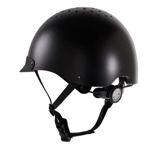 Adult and Junior horse riding 100 Helmet - Black