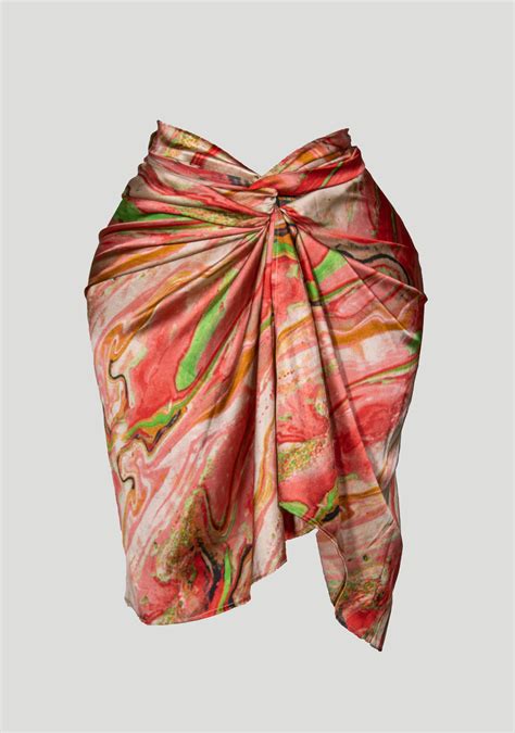 Silk Wrap Skirt – Waya Collective