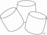 Marshmallow coloring Page  Free Printable Coloring Pages sketch template