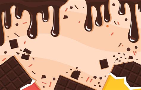 Sweet Chocolate Background 4962719 Vector Art at Vecteezy