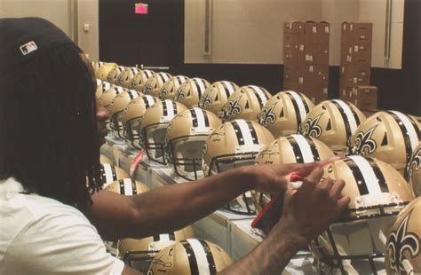 Alvin Kamara Signed New Orleans Saints Full-Size Authentic On-Field Speed Helmet Inscribed "ROY ...