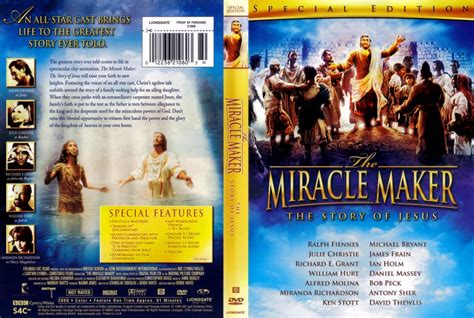 The Miracle Maker - Movie DVD Scanned Covers - 5171THE MIRACLE MAKER :: DVD Covers