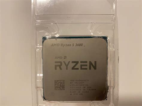 AMD Ryzen 5 3600 & Cooler, 電腦＆科技, 電腦周邊及配件, 電腦周邊產品 - Carousell