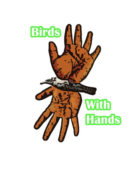 Birds with Hands by OperaGhost21 on DeviantArt