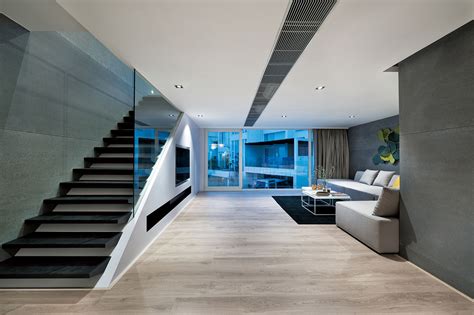 An Ultra Modern House In Hong Kong With A Glass-Walled Garage | iDesignArch | Interior Design ...