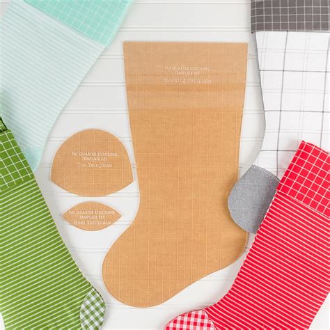 The Fat Quarter Stocking Template Set from Fat Quarter Shop