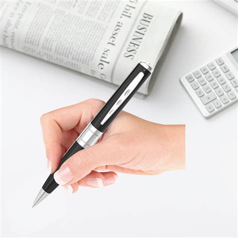 Digital Spy Pen - 4GB Ballpoint Pen + Voice Recorder - Black - Walmart.com - Walmart.com