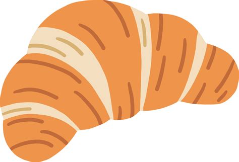Croissant Bread, Flat Design, Simplicity, Clip Art, Illustration, Illustrations, Pictures ...