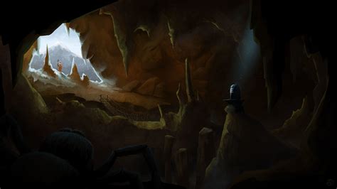 ArtStation - Mountain Cave Environment Concept